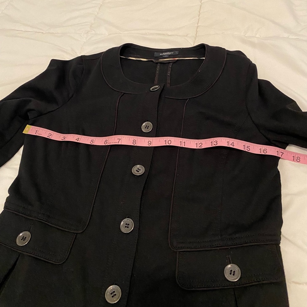 Burberry Button Down Cropped Blazer - image 5